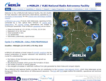 Tablet Screenshot of e-merlin.ac.uk